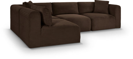 Shaggy - 4 Piece Modular Sectional