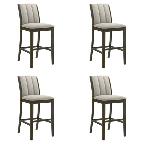 Nolan - 26" Counter Height Rubberwood Barstool (Set of 2)