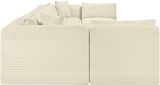 Shaggy - 8 Piece Modular U-Shaped Armless Sectional