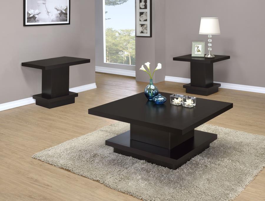 Reston - Square Coffee Table Set