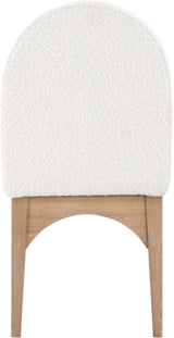 Waldorf - Boucle Dining Side Chair With Natural Legs