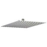 Ultra Thin Square Rainfall Shower Head Stainless Steel, Wall Or Ceiling Mount
