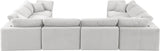 Comfy - 8 Piece Velvet Modular Sectional