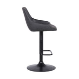 Anibal - Adjustable Height Swivel Bar Stool
