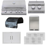 Blaze LTE+ 7-Piece 32-Inch Natural Gas Outdoor Kitchen Package