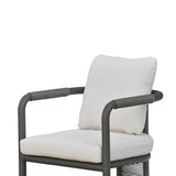 Dorado - Outdoor Dining Chair (Set of 2) - Off-White / Gray