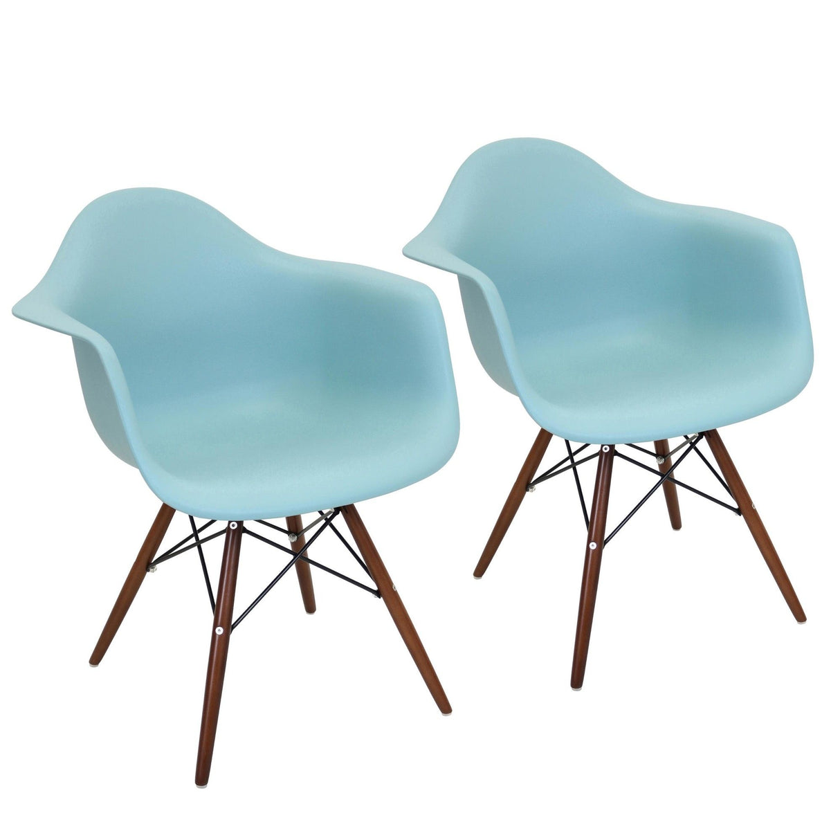 Neo Flair - Chair (Set of 2) - Espresso Wood