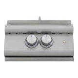 Blaze LTE+ Built-In Propane Gas High Performance Power Burner w/ Wok Ring & Stainless Steel Lid - BLZ-PBLTE3-LP