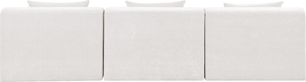 Stellar - 3 Piece 114" Upholstered Modular Armless Sofa