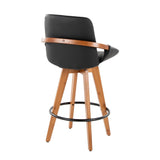 Cosmo - Counter Stool - Walnut