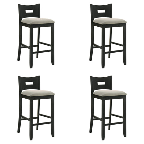 Ren - 30" Bar Height Rubberwood Barstool