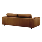 Clayton - Leather Sofa With Track Arms