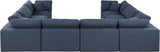 Comfy - 8 Piece Linen Modular Sectional