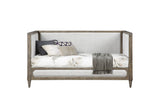 Artesia - Twin Daybed - Tan Fabric & Salvaged Natural