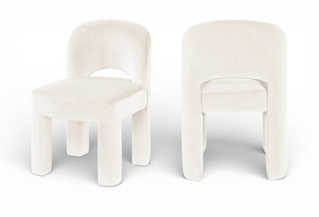 Celine - Velvet Performance Fabric Upholstered Dining Chair (Set of 2)