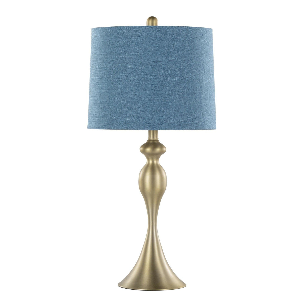 Ashland - Contemporary Metal Table Lamp (Set of 2) - Gold Metal