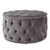 Modern Glam Ottoman Velvet