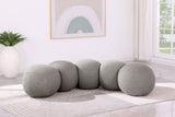 Apollo - Boucle Fabric Bench