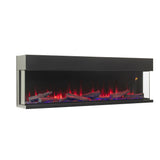 Multi Sided Electric Fireplace, With 5000 Btu Heating