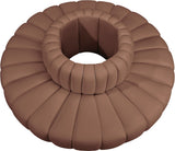 Arc - Faux Leather 8 Piece Round Modular Sofa
