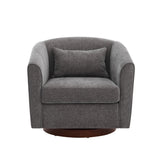 Swivel Accent Chair For Living Room, Sofa Chairs With Base Side For Living Room