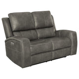 Brickston - Triple Power Reclining Loveseat