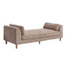 Modern Upholstered End Of Bed Bench With Armrests