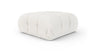 Orin - Velvet Performance Fabric Upholstered Modular Ottoman
