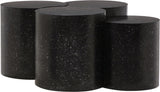 Dimple - 20" 4 Piece Modular Coffee Table - Terazzo Finish