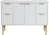Modernist - Bathroom Vanity With Gold Legs
