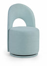 Cirelle - Linen Textured Performance Fabric Dining Chair (Set of 2)