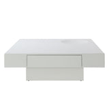 Khaim - Coffee Table - White High Gloss