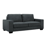 Yvonne - Fabric Sofa With Track Arms