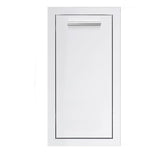 Summerset 14-in Stainless Steel Masonry Mount Narrow Roll-Out Trash Access Drawer - TD1-14M