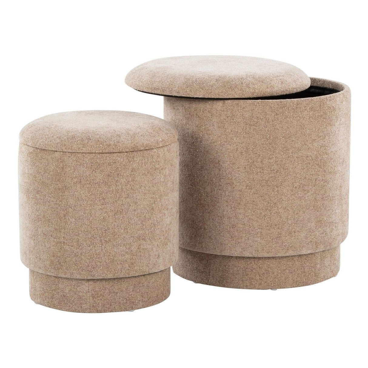 Marla - Upholstered Ottoman Set (Set of 2)