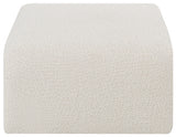 Arc - Boucle Fabric Ottoman