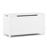 Toy Box Storage With Safety Hinged Lid