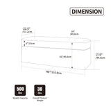 Ottoman Foot Stool With Metal Legs