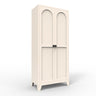 Shapely Doors Cabinet, Metal Storage Cabinet With Doors And Adjustable Shelves