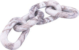 Lynx - Marble Decorative Chain Links