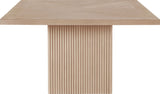 Belinda - Square Oak Veneer Dining Table