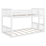 Solid Construction Bunk Bed & Ladder
