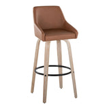 Hannah - 30" Fixed-Height Barstool With Swivel (Set of 2)