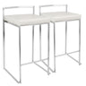 Fuji - Stackable Counter Stool (Set of 2)