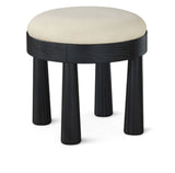 Larea - Upholstered Ottoman - Cream