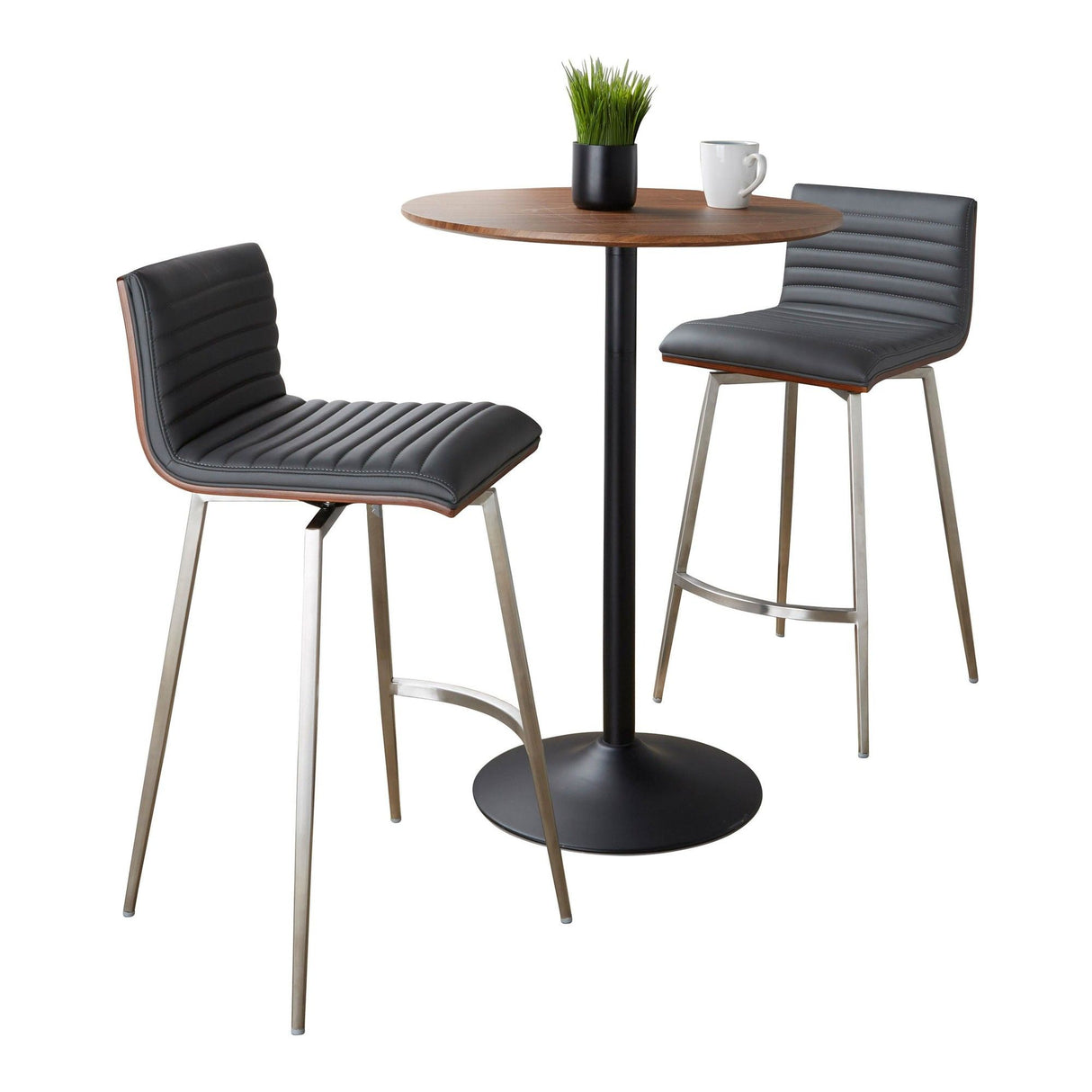 Pebble - 3 Piece Dining Set With Adjustable Table