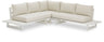 Maldives - Water Resistant Outdoor Patio Sectional With White Frame