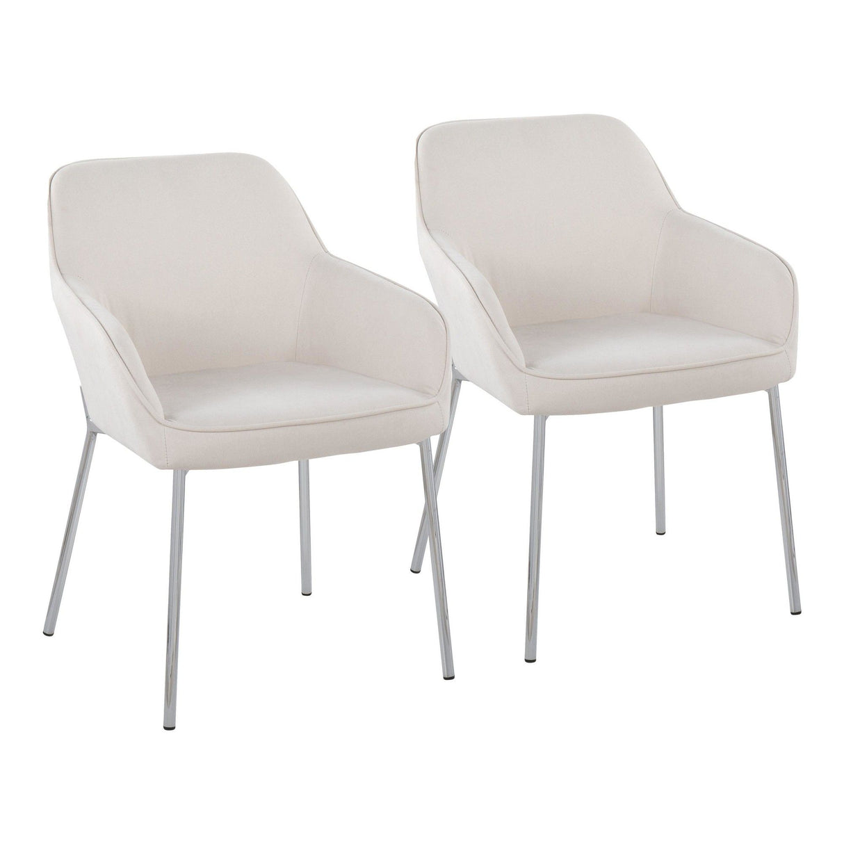 Daniella - Dining Chair - Steel (Set of 2)