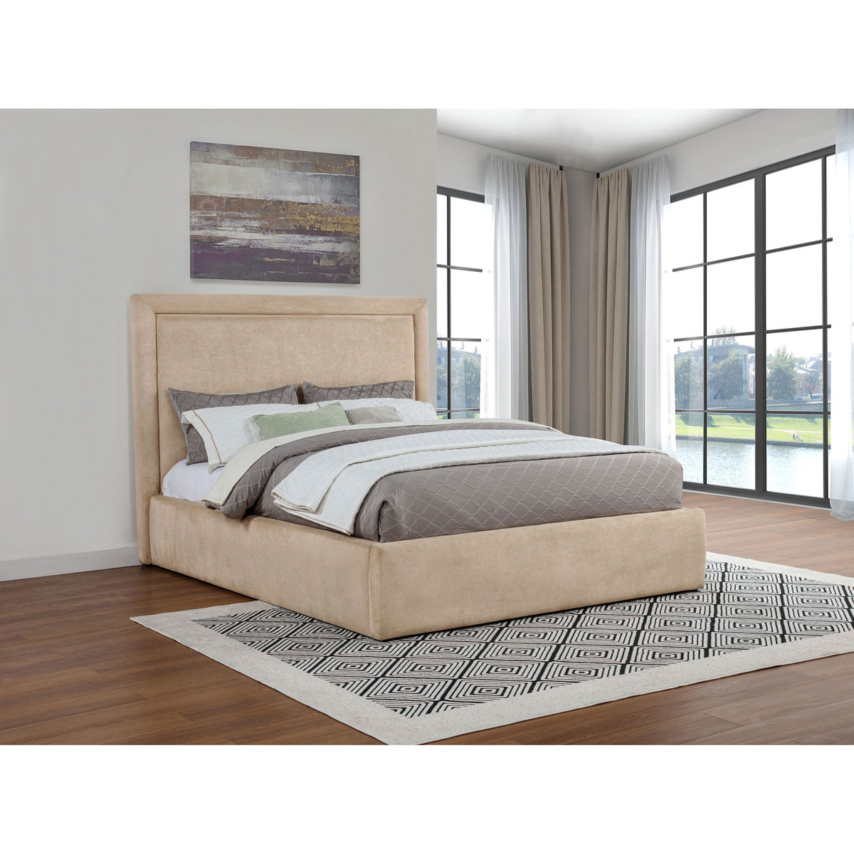 Brandon - Upholstered Platform Bed