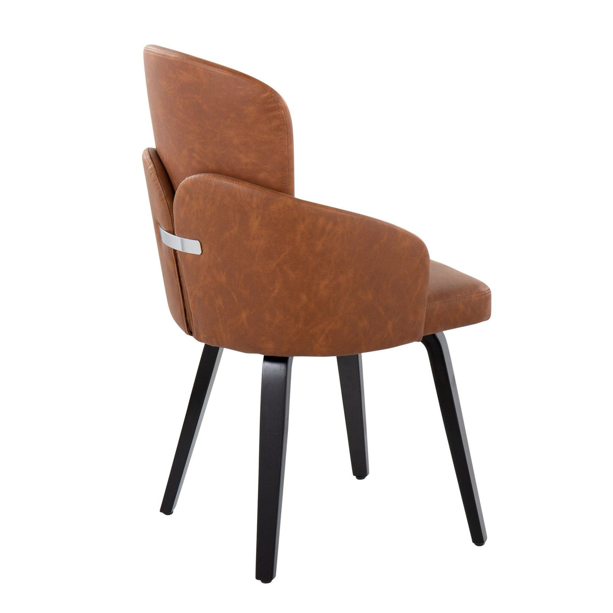 Dahlia - Contemporary Dining Chair (Set of 2) - Black Wood